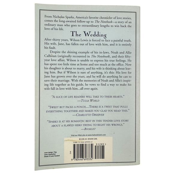The Wedding by Nicholas Sparks (Paperback) - Picture 2 of 7